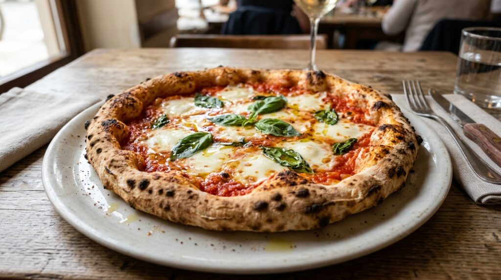 Pizza margherita: guida essenziale tra gusto, qualità e servizio
