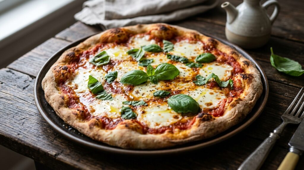 Pizza margherita senza lievito: ricetta veloce e consigli